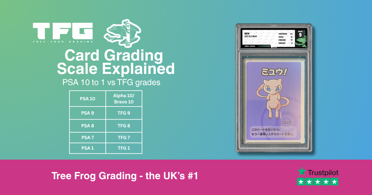 Card Grading Scale Explained | PSA vs TFG Grades | TFG